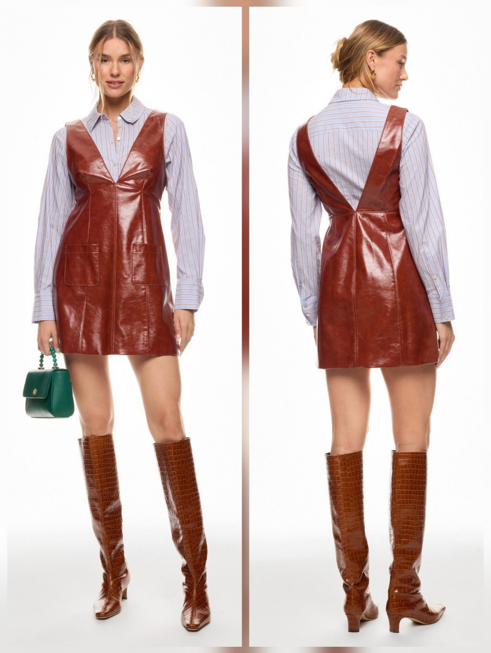 Cinq à Sept Tade Dress  Long Sleeves Collared Size 8